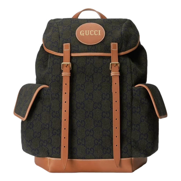 Louis Vuitton Monogram Canvas Drawstring Backpack in Green