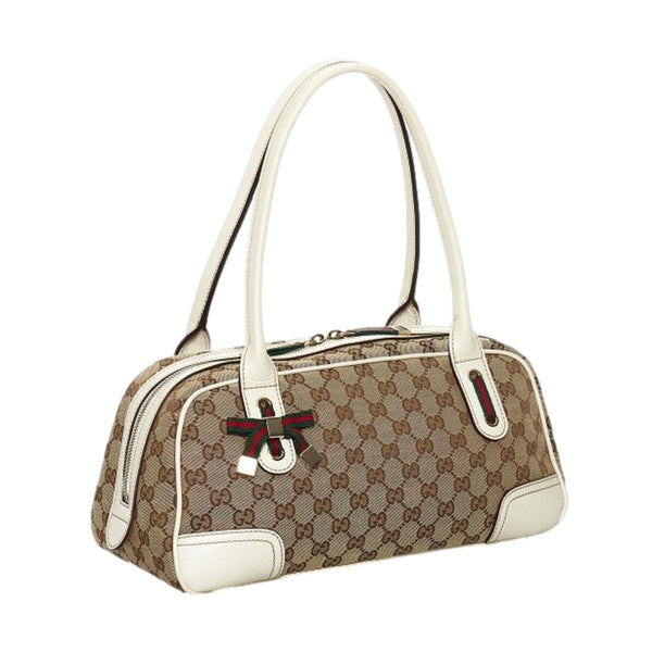 Gucci Black Princy GG Leather Mini Boston Bag ○ Labellov ○ Buy