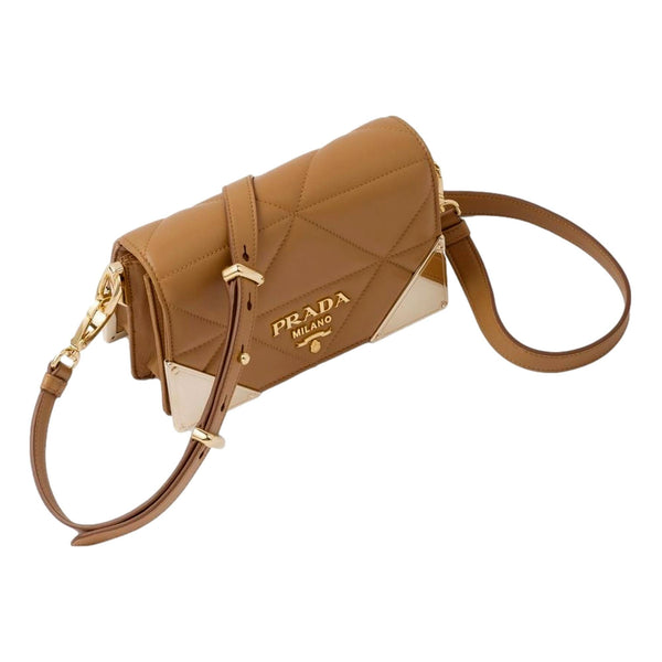 Prada caramel outlet bag