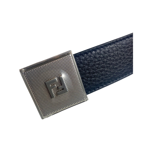 White Fendi Belt