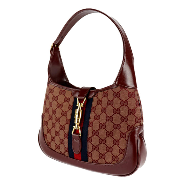 Gucci Jackie 1961 Small Tote Bag in GG Original Canvas 636706