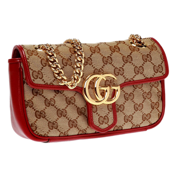 Gucci marmont canvas outlet bag