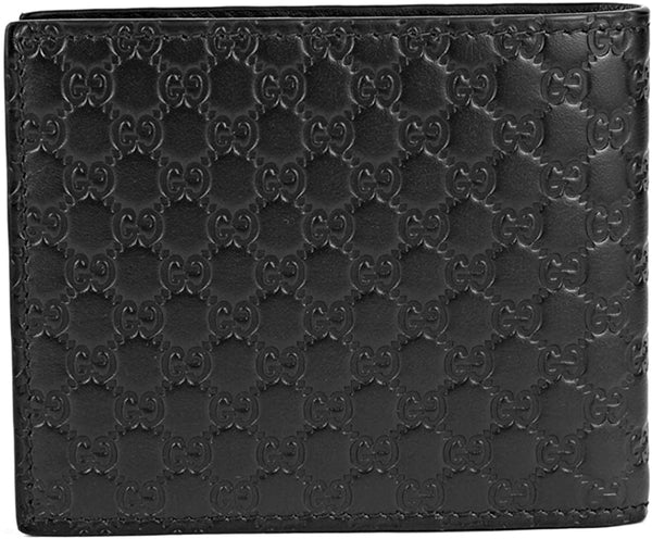 Gucci Men's Microguccissima GG Black Leather Bifold Wallet – Queen Bee of  Beverly Hills