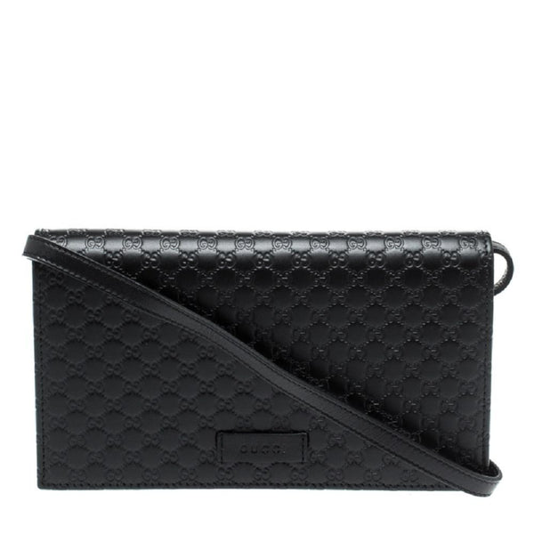 Gucci Black Micro Guccissima Leather Mini Dome Crossbody Bag - Yoogi's  Closet