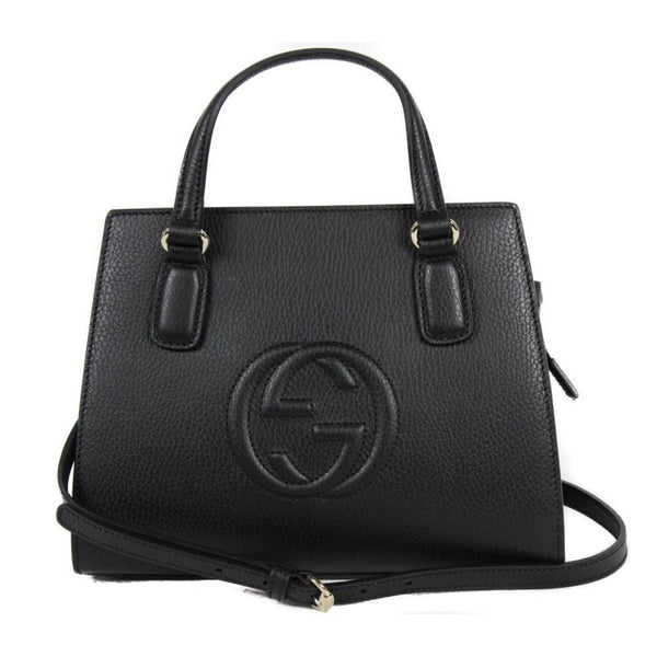 Prada Saffiano Lux Black Medium Satchel Handbag – Queen Bee of Beverly Hills