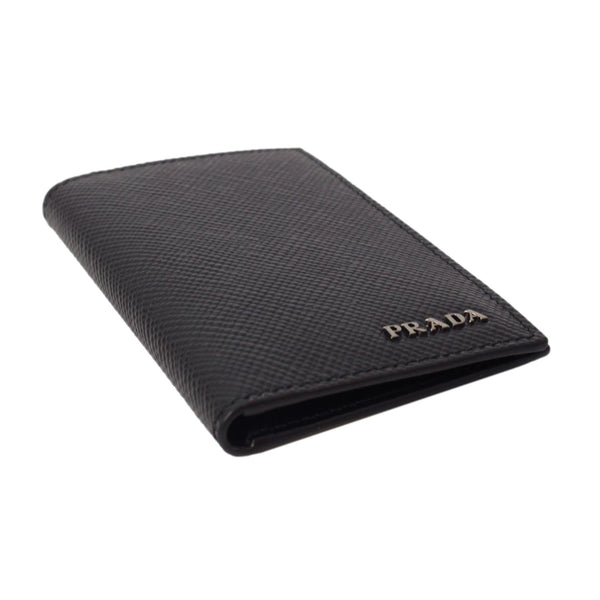 Prada Men's Saffiano Leather Vertical Card Black Holder 2MC101 – ZAK BAGS  ©️