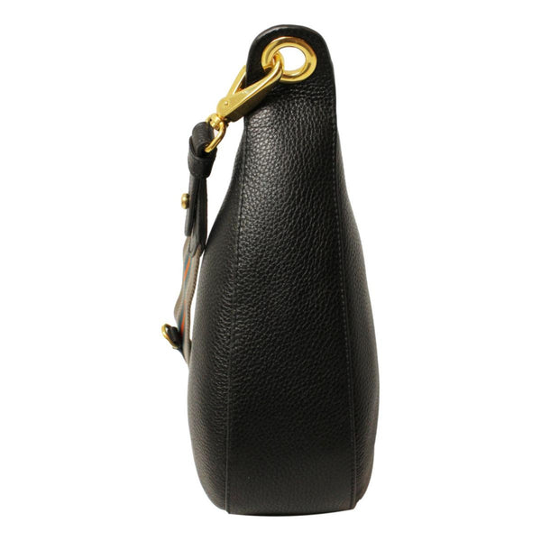 Prada Coloured Strap Crossbody Bag in Black