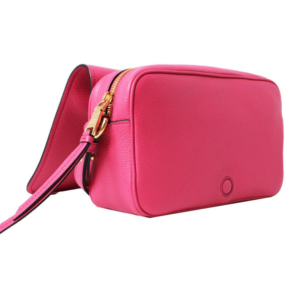 Prada Peonia Pink Vitello Phenix Leather Double Zip Crossbody – Queen Bee  of Beverly Hills