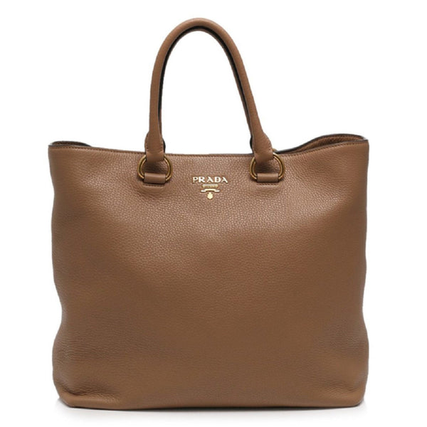 Prada - Women's Saffiano Shoulder Bag - Brown - Leather