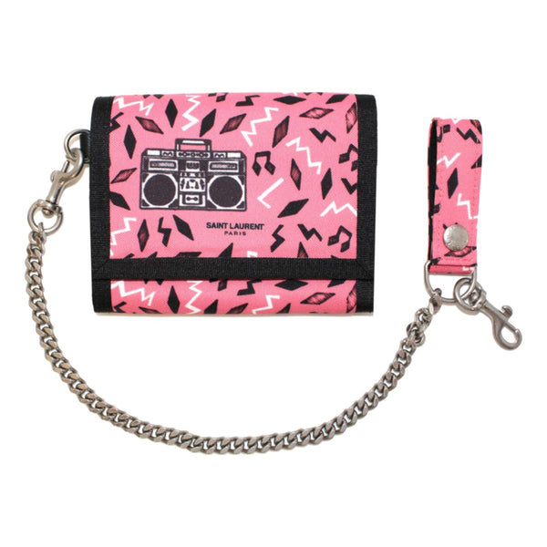Pink Trifold Wallet