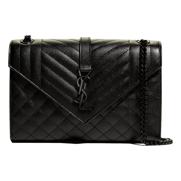 Saint Laurent Monogram Ysl V-Flap Shoulder Bag