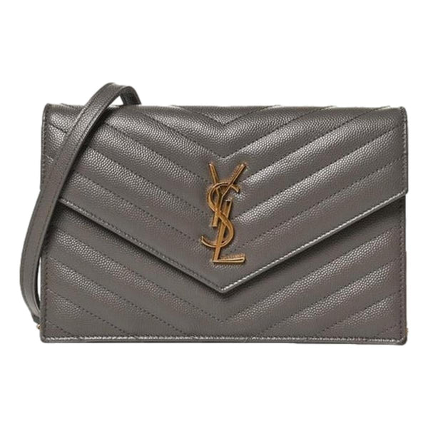 Ysl hot sale gray purse