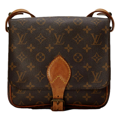 Louis Vuitton Vintage 1988 Monogram Canvas Cartouchiere MM