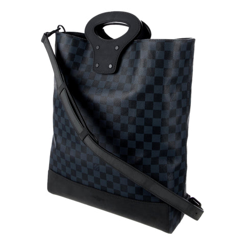 Louis Vuitton North South Tote Damier Cobalt - Black