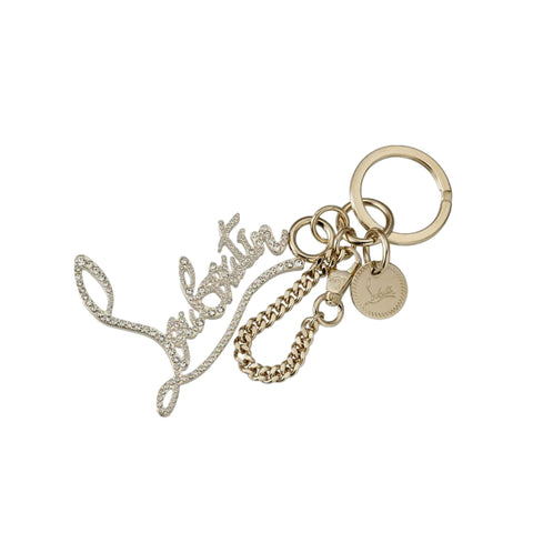 Yves Saint Laurent Logo Keychain - Silver Keychains, Accessories -  YVE100642