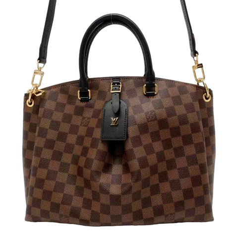 Louis Vuitton Odeon MM Tote Bag Damier Ebene 2Way Shoulder Black