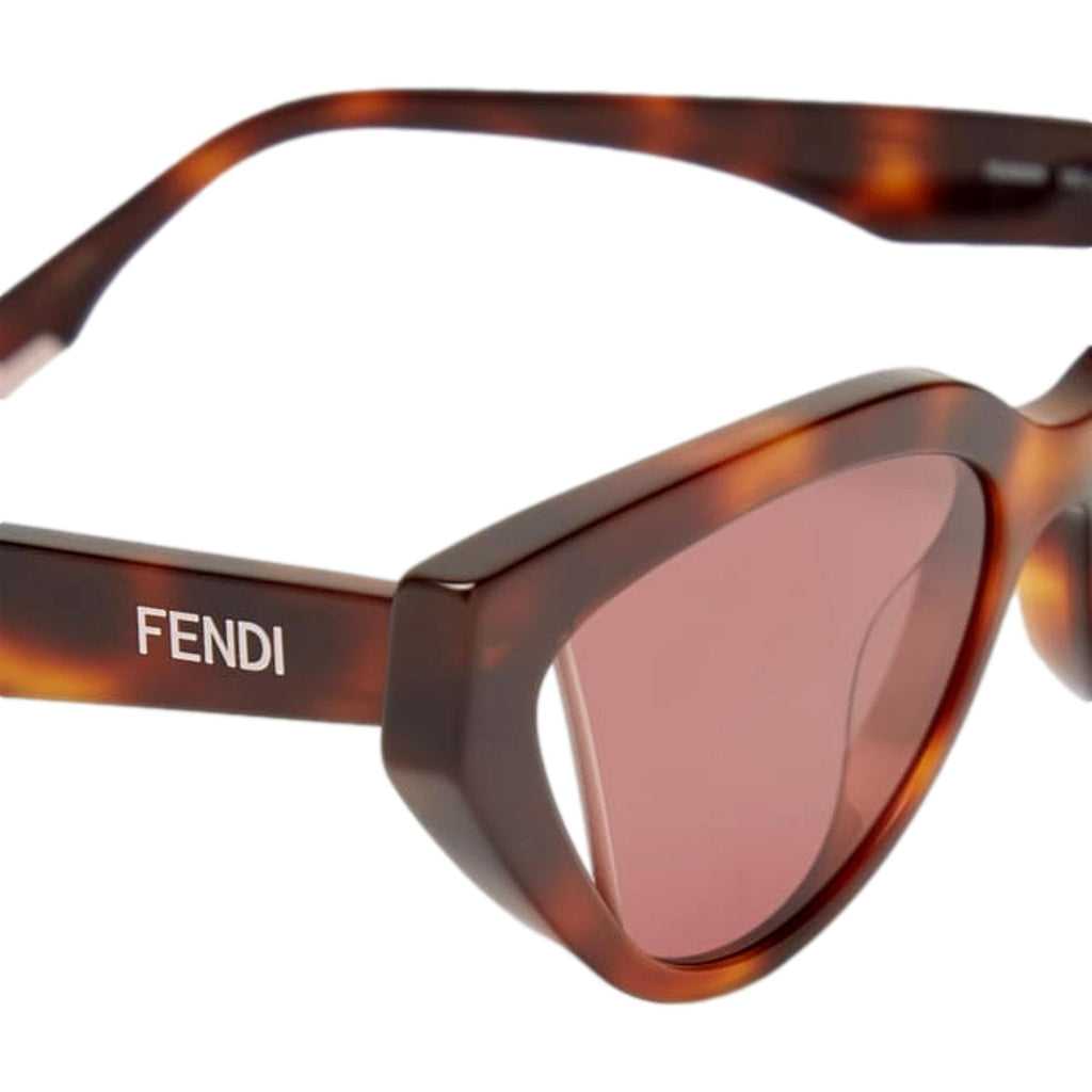 Fendi Cat-eye Frame Sunglasses in Brown