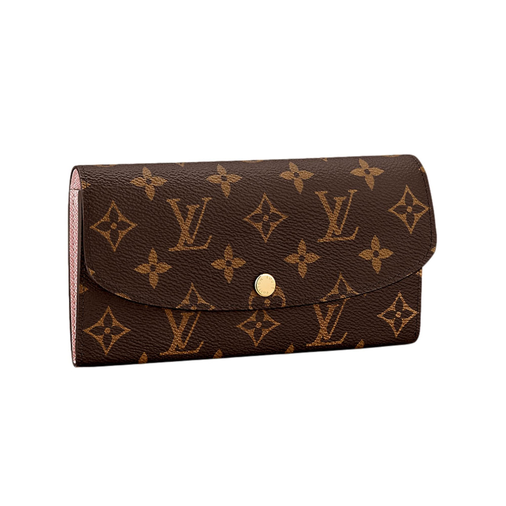 Louis Vuitton Wallet Emilie Monogram Brown in Canvas with Gold-tone - US
