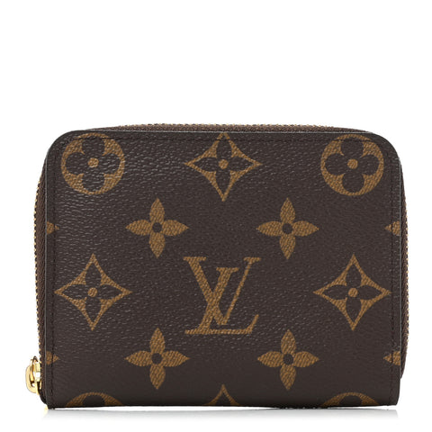 Louis Vuitton Monogram  Small Zippy Wallet- Preowned