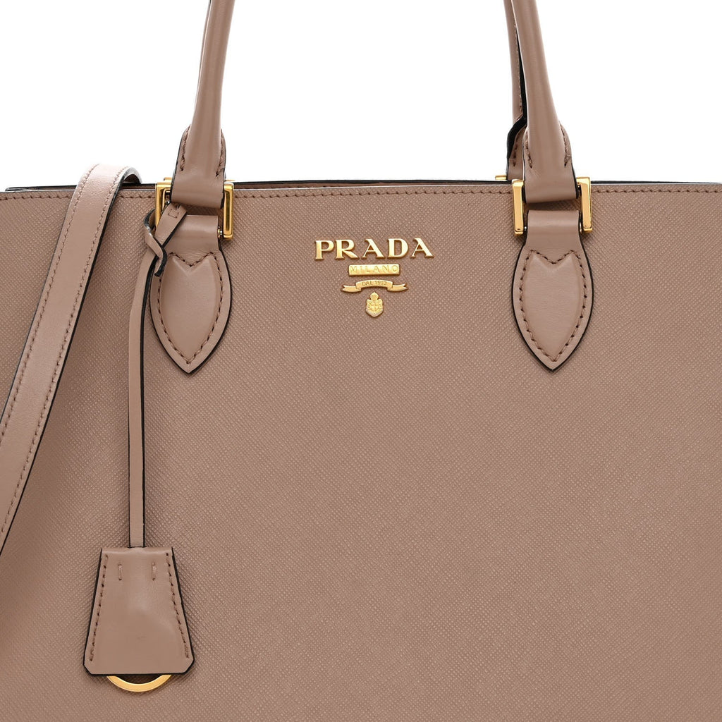 Prada, Bags, Prada Cammeo Small Saffiano Lux Leather Bag
