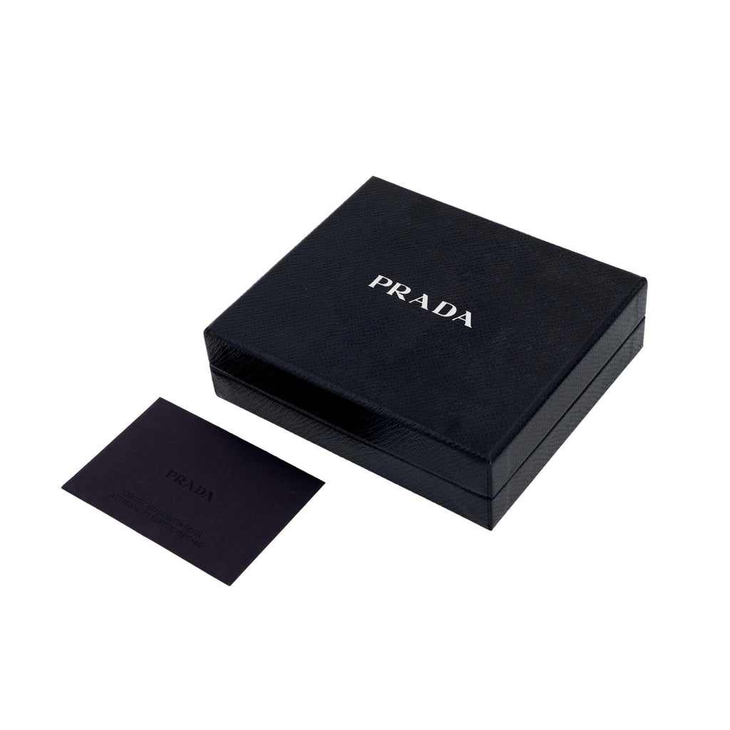 Prada Black Nylon Mini Pouch Tessuto Tissue Holder Card Holder Pouch Bag