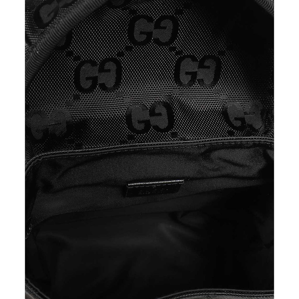 GUCCI Econyl Nylon Monogram Off The Grid Messenger Bag Black 1266127