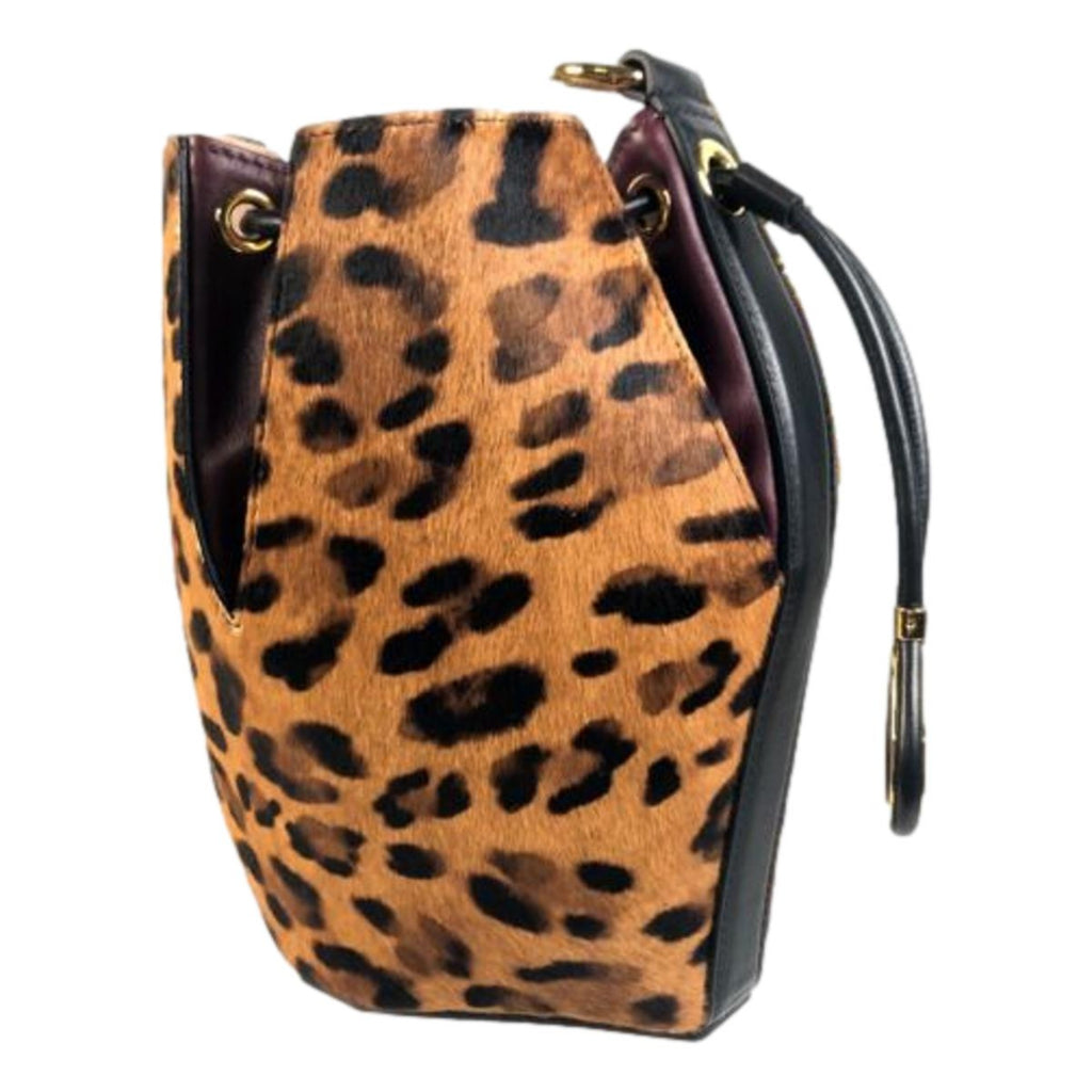 Alexander McQueen The Bucket Bag Cheetah Print Pony Hair – Queen