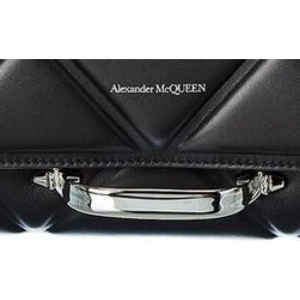 UhfmrShops, Alexander McQueen Story quilted clutch bag