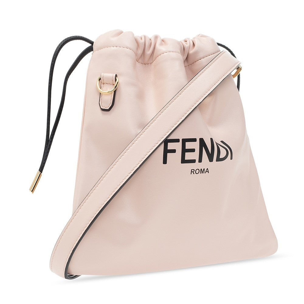 Fendi Mini Pink Leather Small Boston Bag 8BS067ABVLF1K3C, Pink, One Size