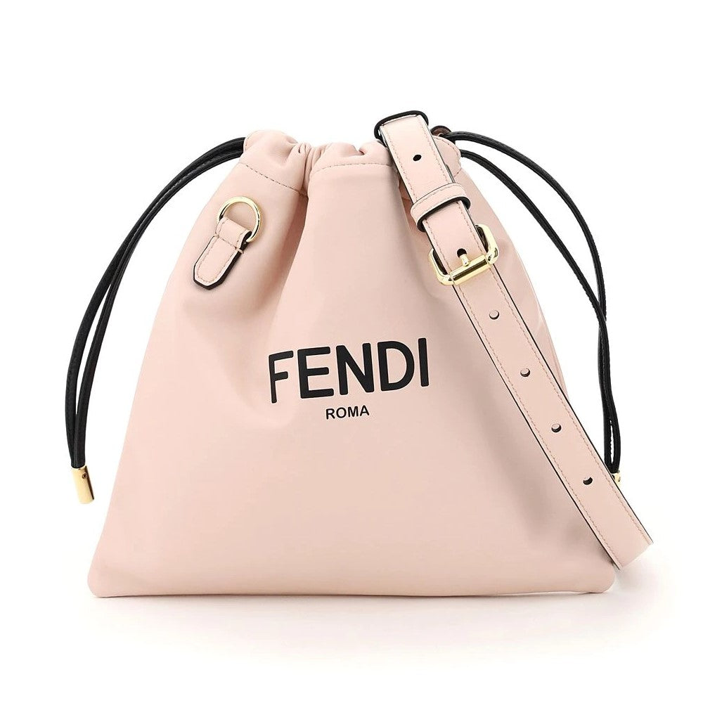 FENDI: bag in smooth leather - Pink  Fendi shoulder bag 8BR798A5DY online  at