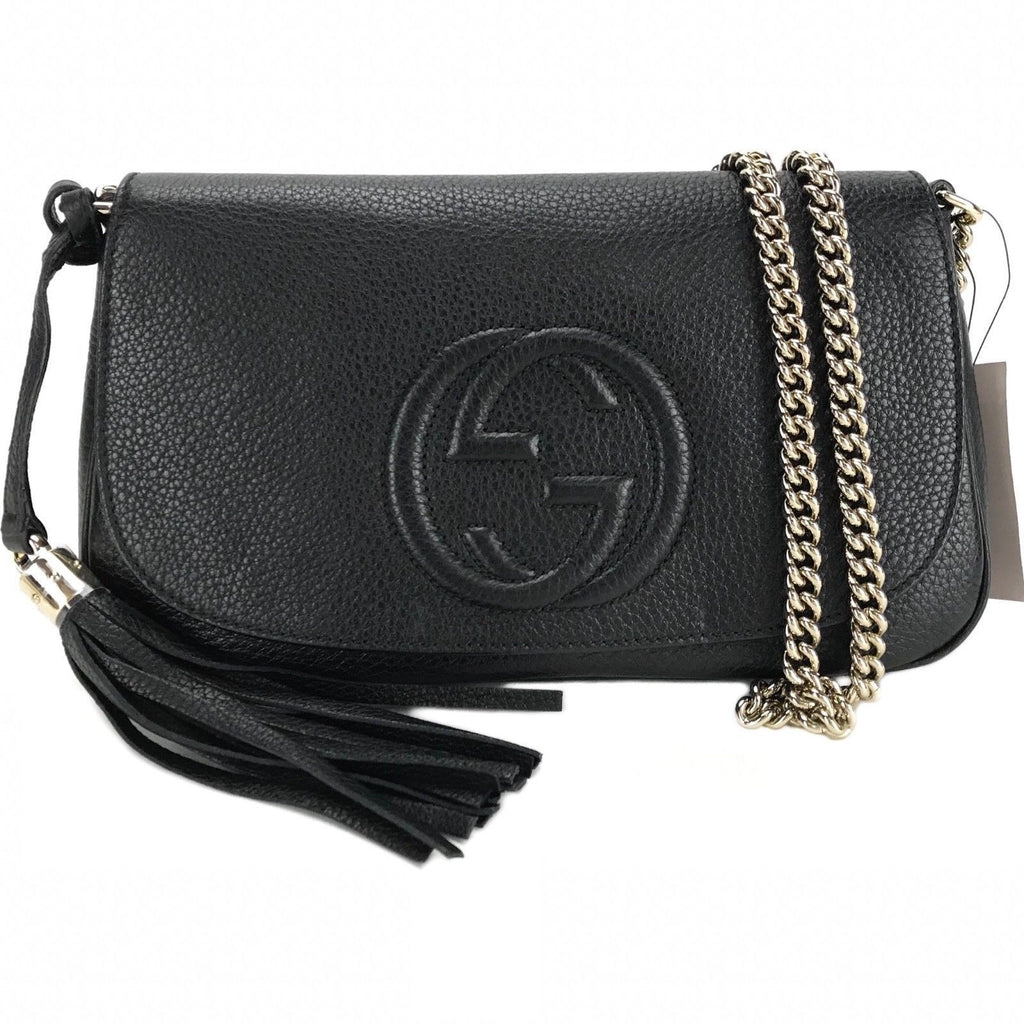Soho leather crossbody bag Gucci Black in Leather - 33972799