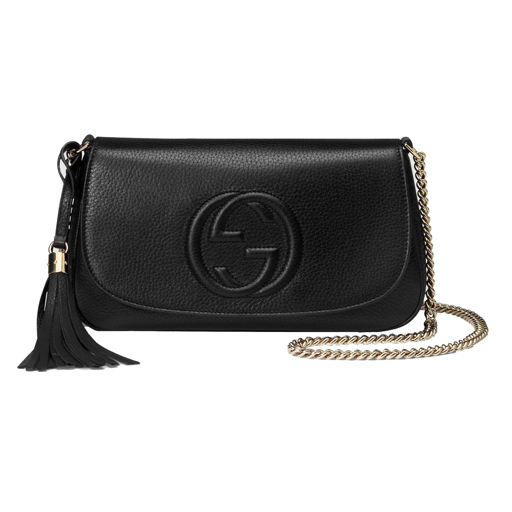 Soho leather crossbody bag Gucci Black in Leather - 35704331