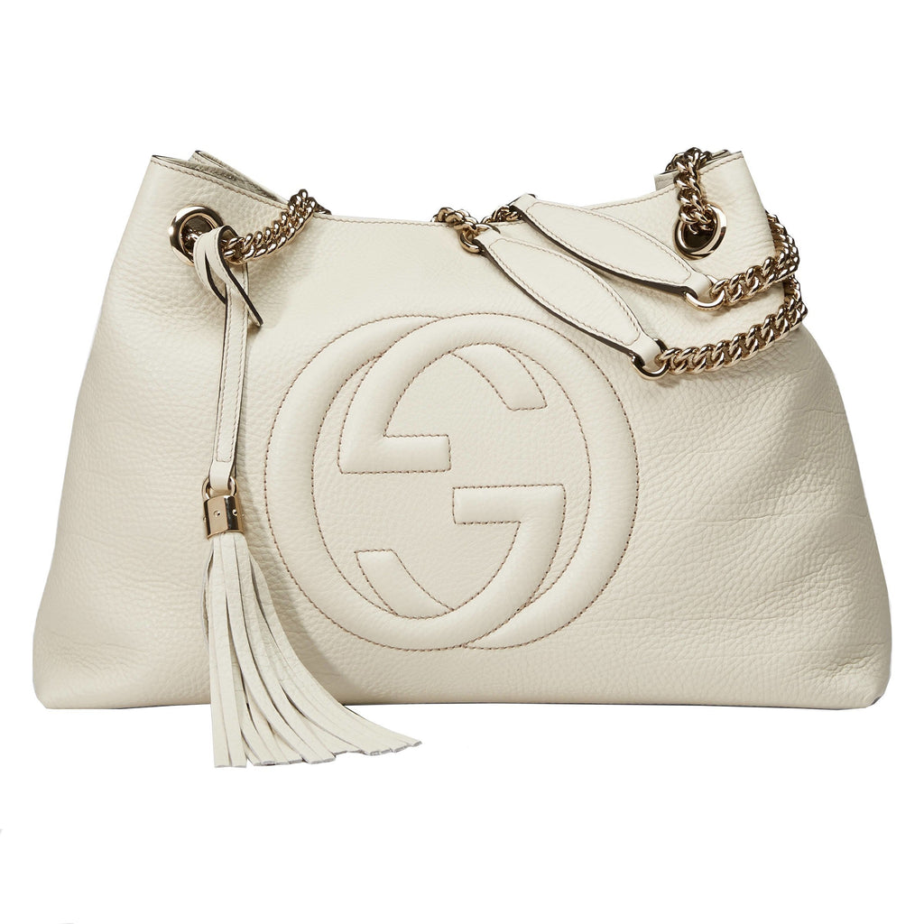 Gucci Soho GG Chain Shoulder Bag 536196 – Queen Beverly Hills