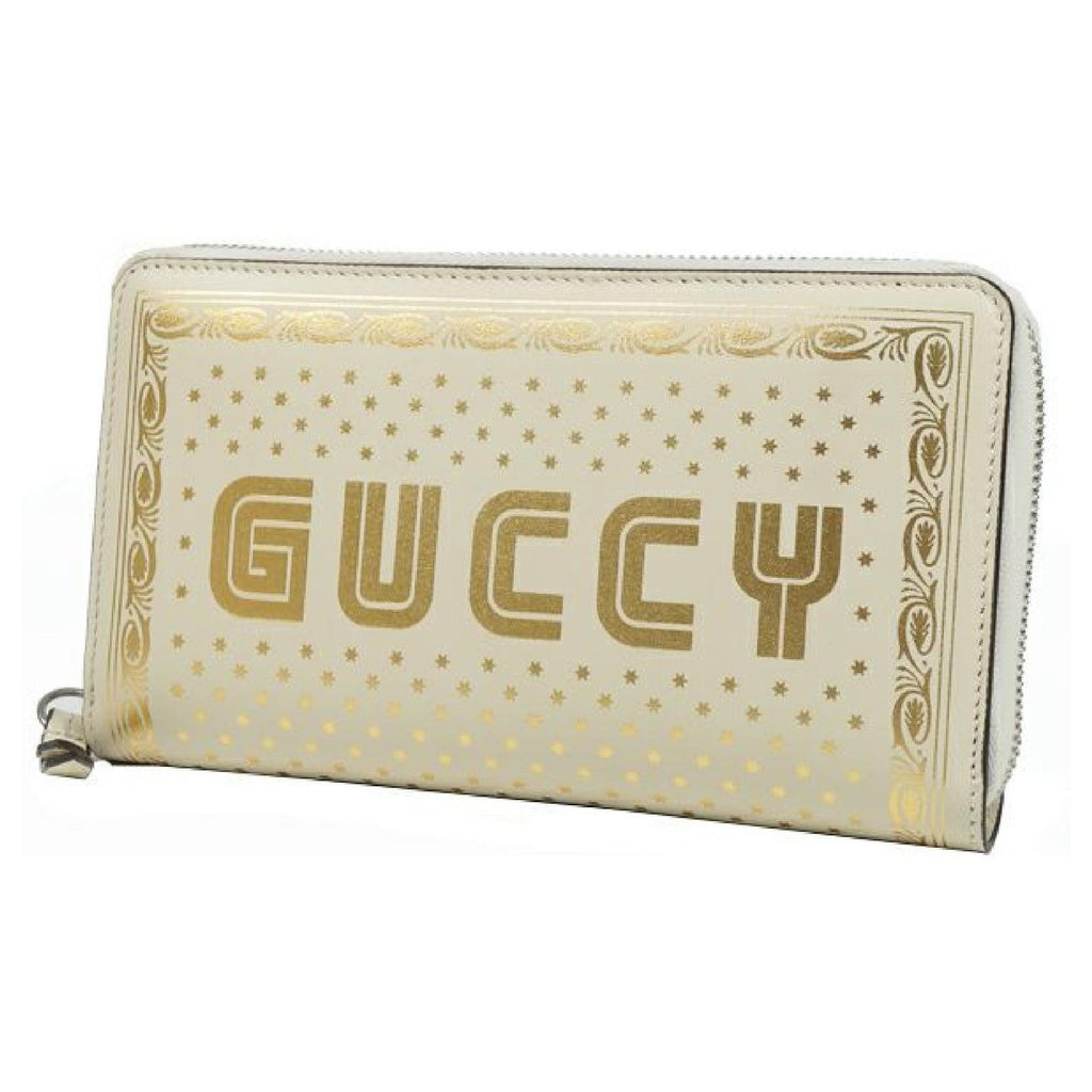 Gucci Silver and Gold Credit Card Keychain Gucci