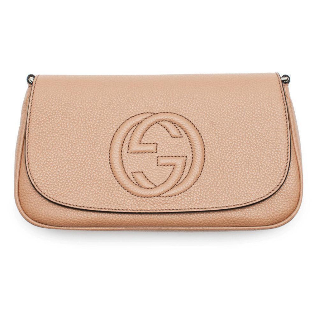 Gucci Soho Beige Leather Tassel Women's Shoulder Bag 536194 A7M0G 2754