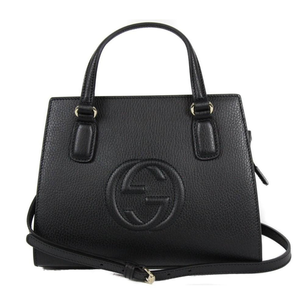 Soho leather crossbody bag Gucci Black in Leather - 35704331
