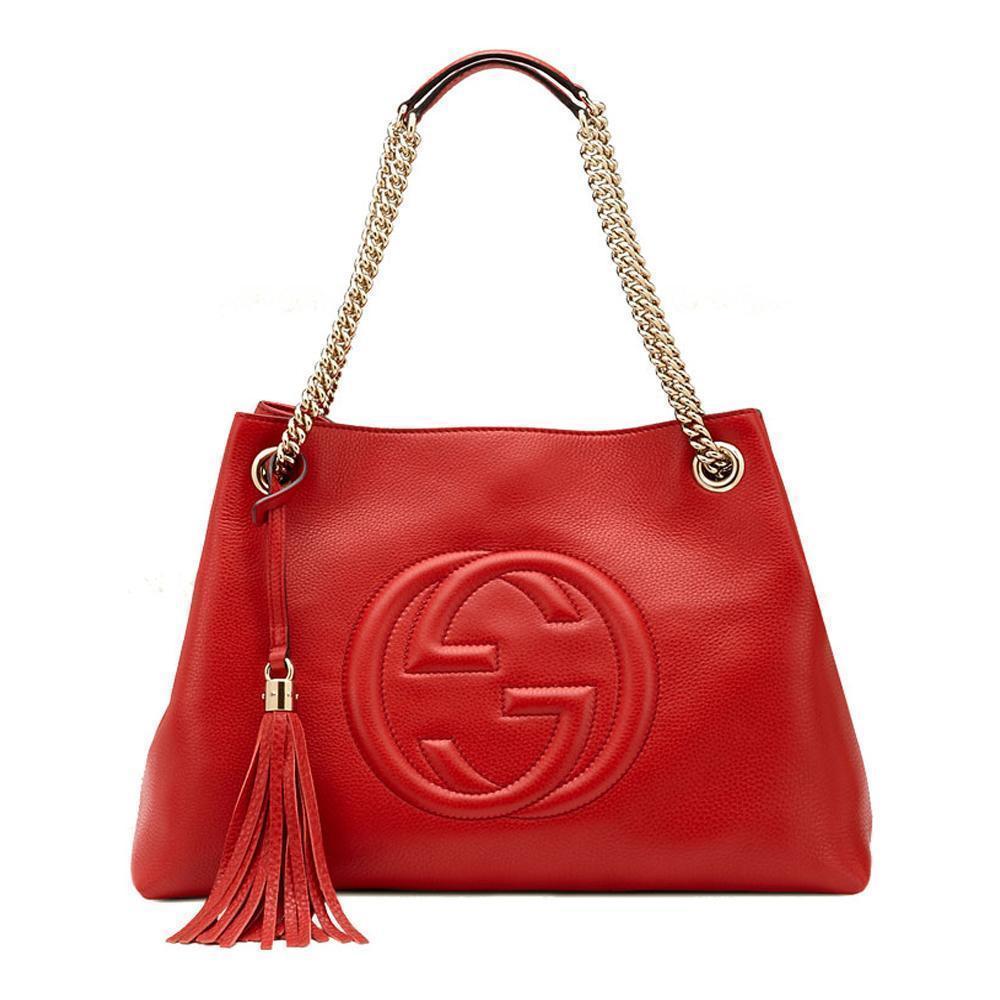 Gucci tote bag shops red