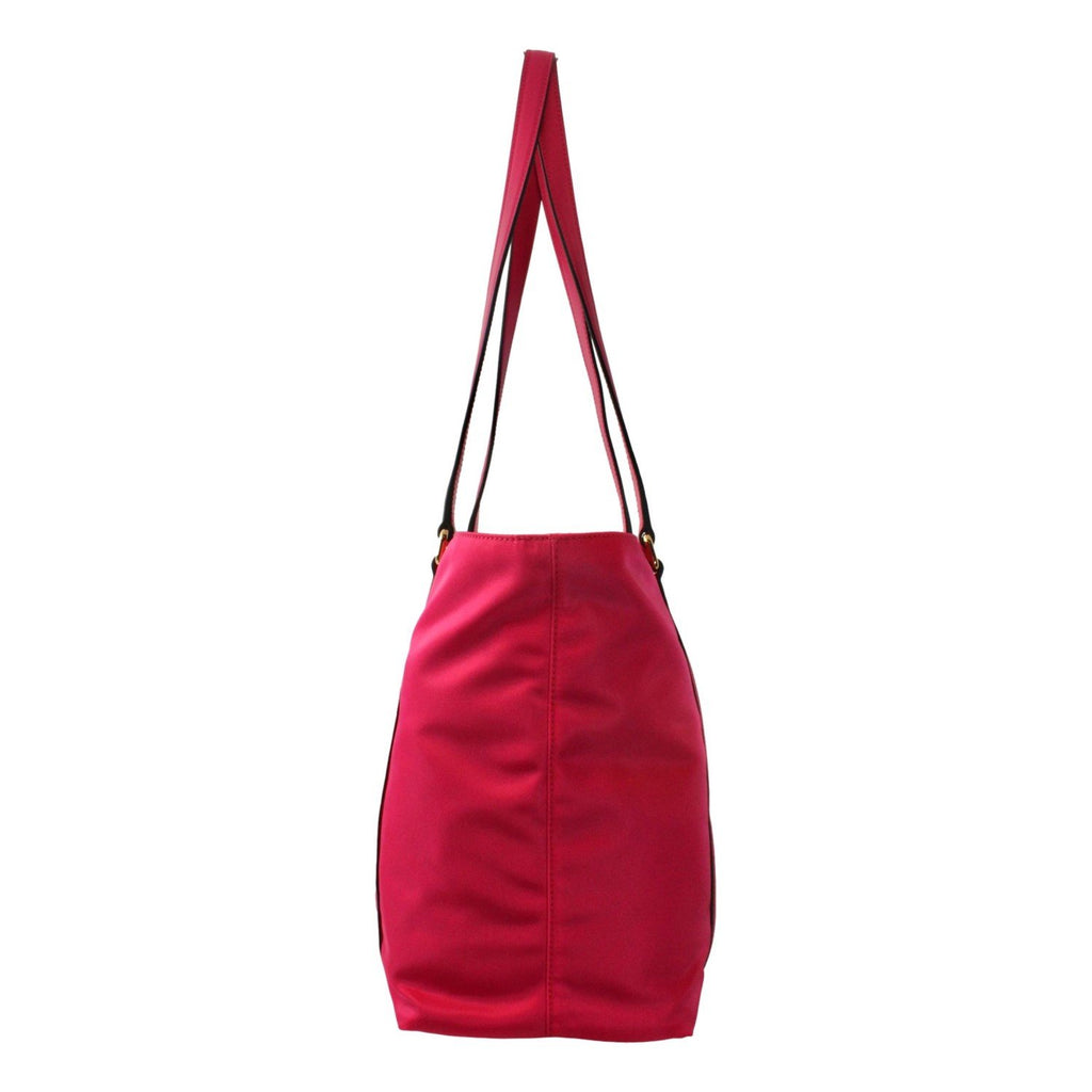 Prada Fuchsia Pink Tessuto Nylon Shopping Tote Bag – Queen Bee of Beverly  Hills