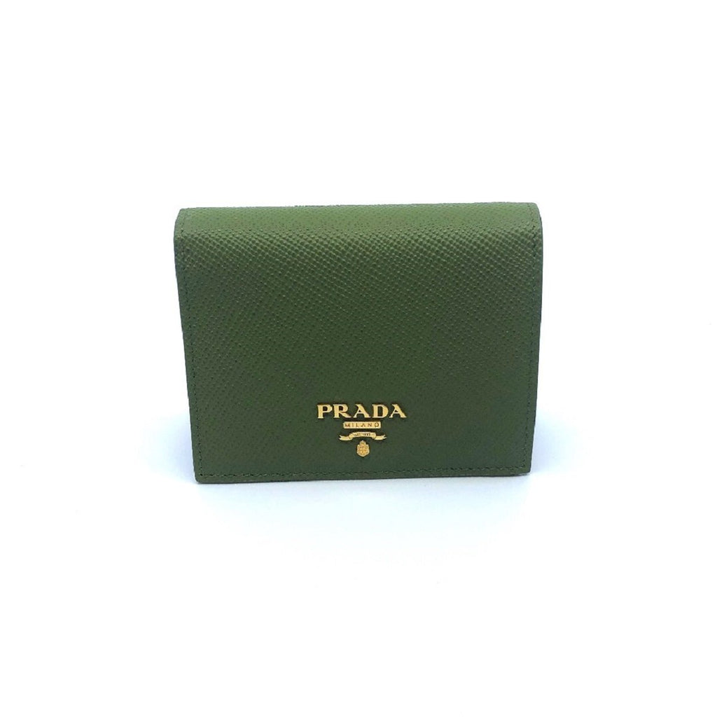 Prada portafoglio saffiano outlet wallet