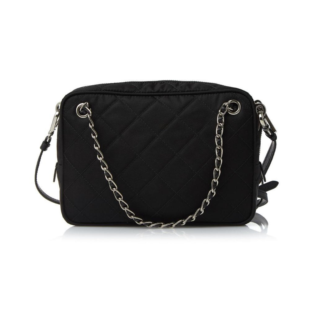 Prada Saffiano Cuir Triangle Crossbody Bag - Black Crossbody Bags, Handbags  - PRA863510
