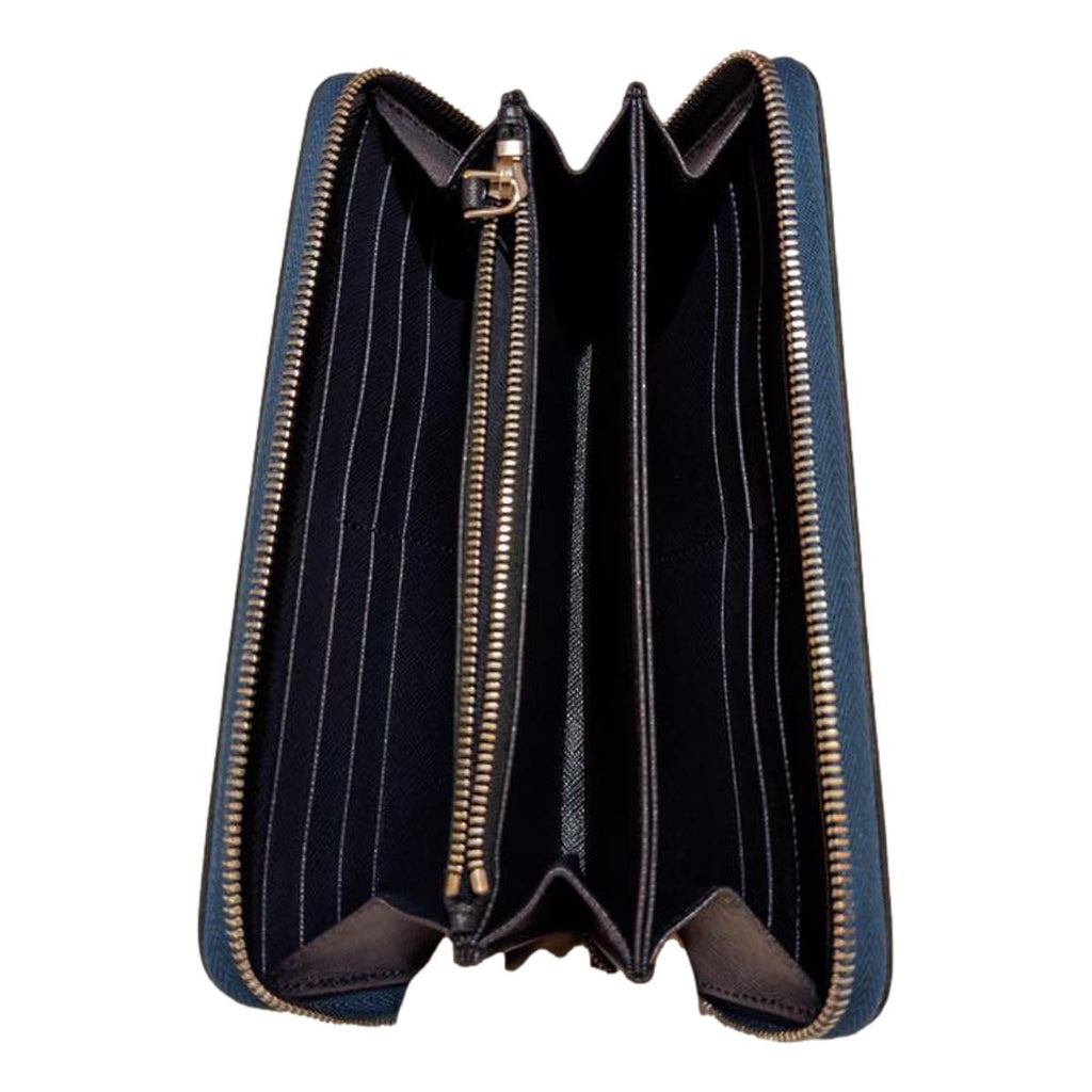 Prada Saffiano Cuir Leather Continental Wallet