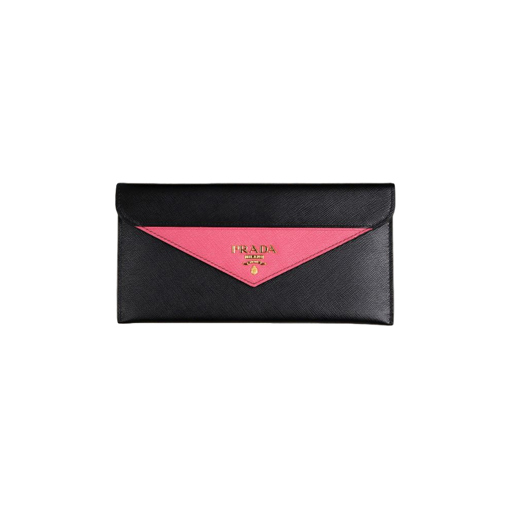 Prada saffiano discount leather document holder