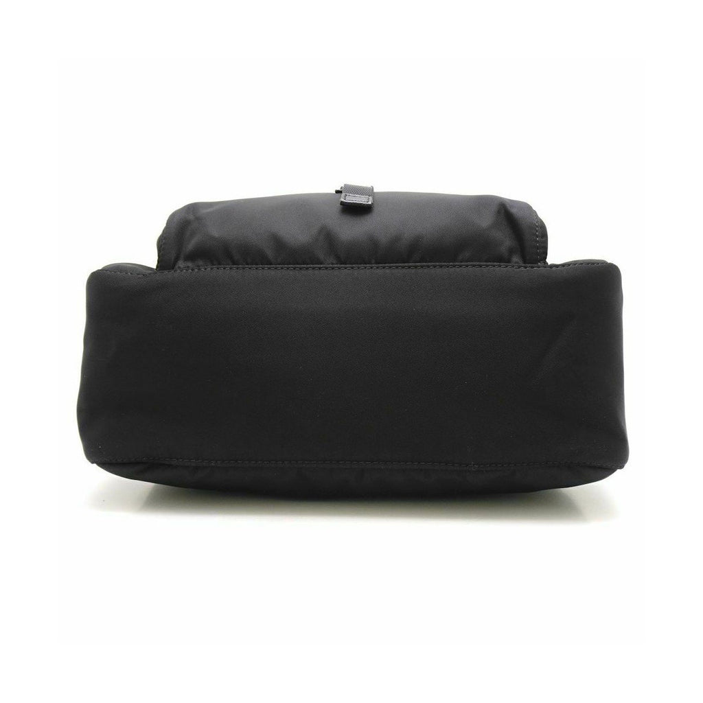 Prada Tessuto saffiano nero shopping bag 