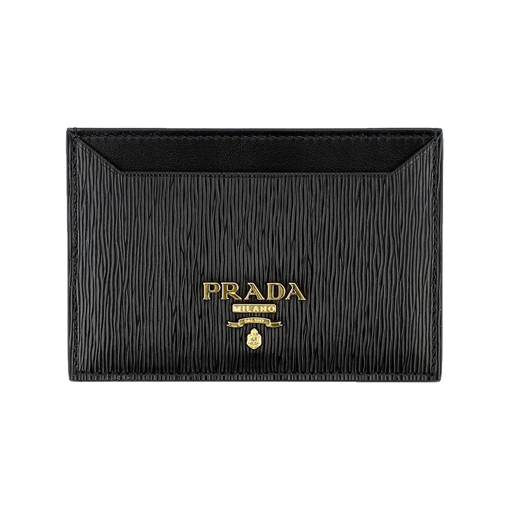 Prada Saffiano Leather Card Holder, Luxury, Bags & Wallets on