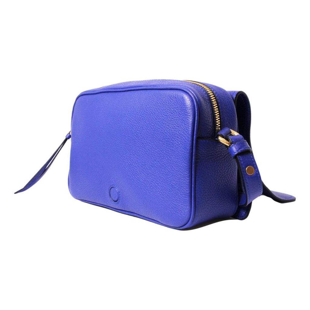 Prada Vitello Phenix Royal Blue Leather Flap Crossbody Bag – Queen Bee of  Beverly Hills