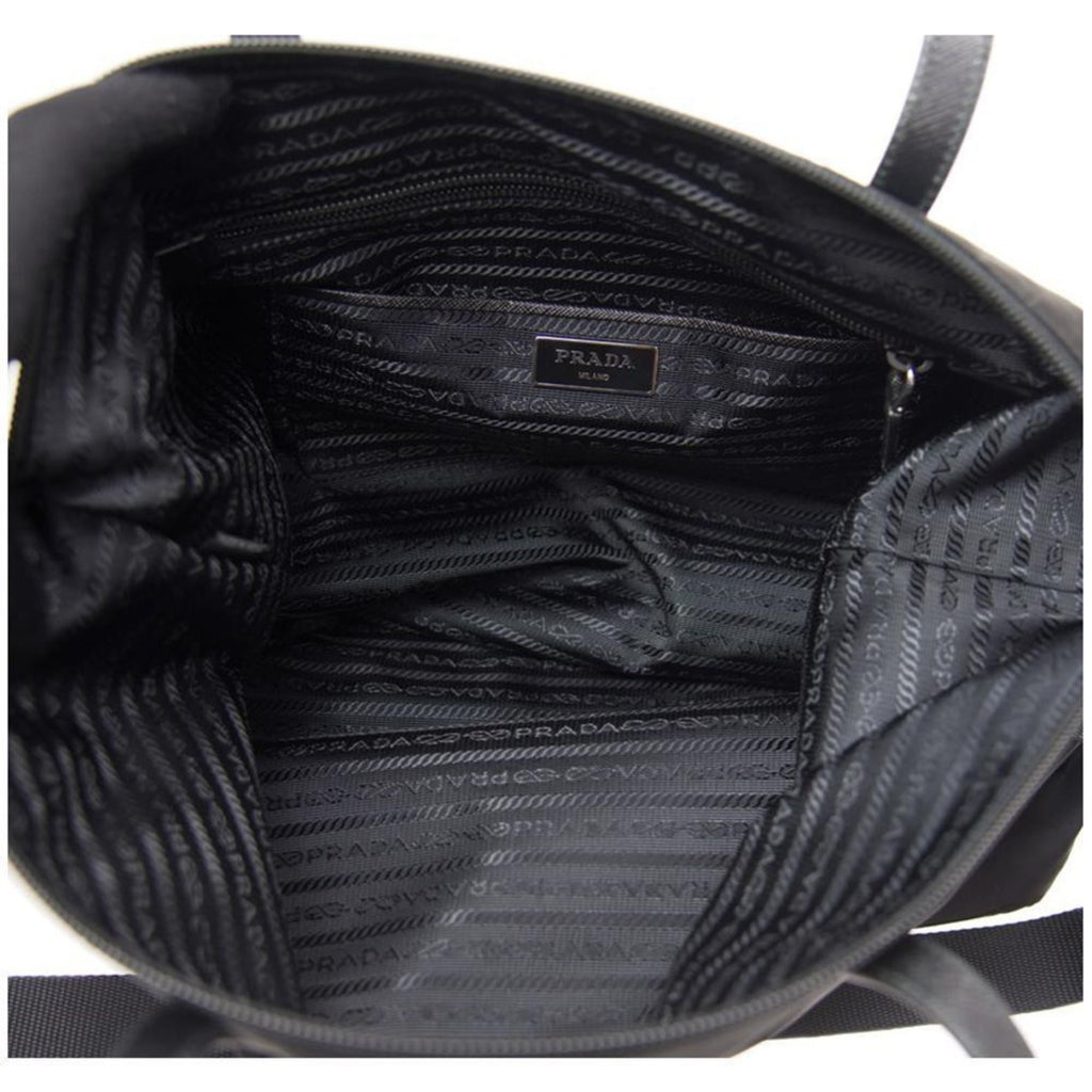 Tessuto tote Prada Black in Synthetic - 31976535