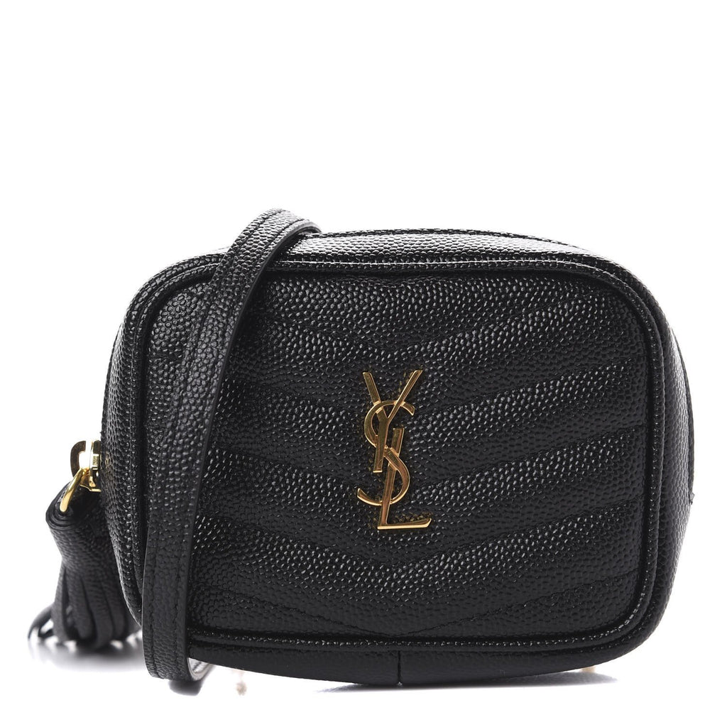 Saint Laurent Lou Matelassé Leather YSL Camera Bag For Sale at