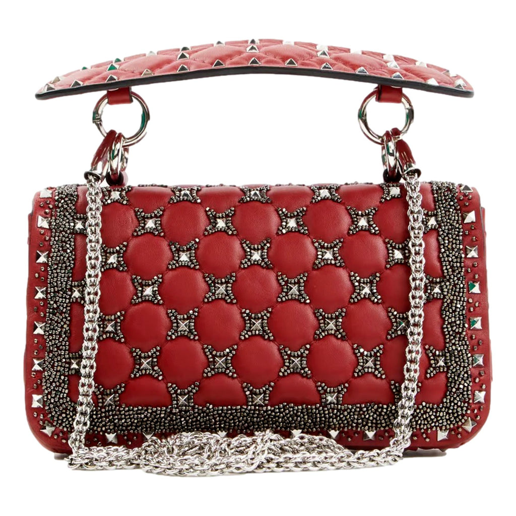 Valentino Red Studded Bag