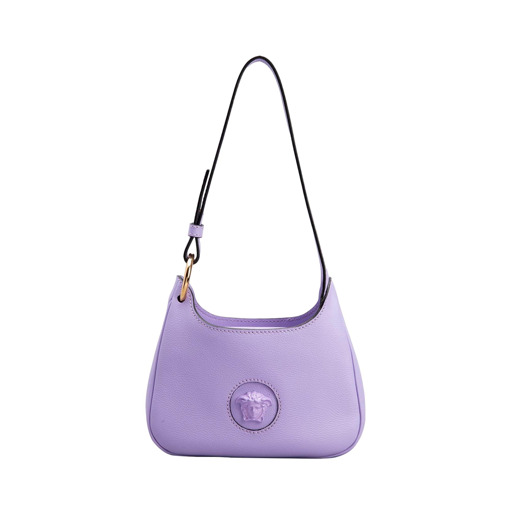 Mini Vlogo Signature Bucket Bag In Nappa Leather for Woman in Water Lilac |  Valentino IN